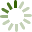 spinning green circle